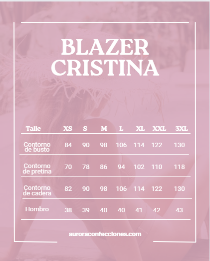 Blazer Cristina